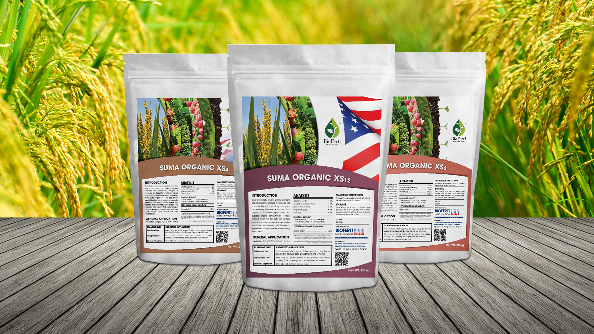 You are currently viewing Dòng sản phẩm Bioferti XS cung cấp dinh dưỡng cho cây trồng đặc biệt là công nghiệp lúa nước.