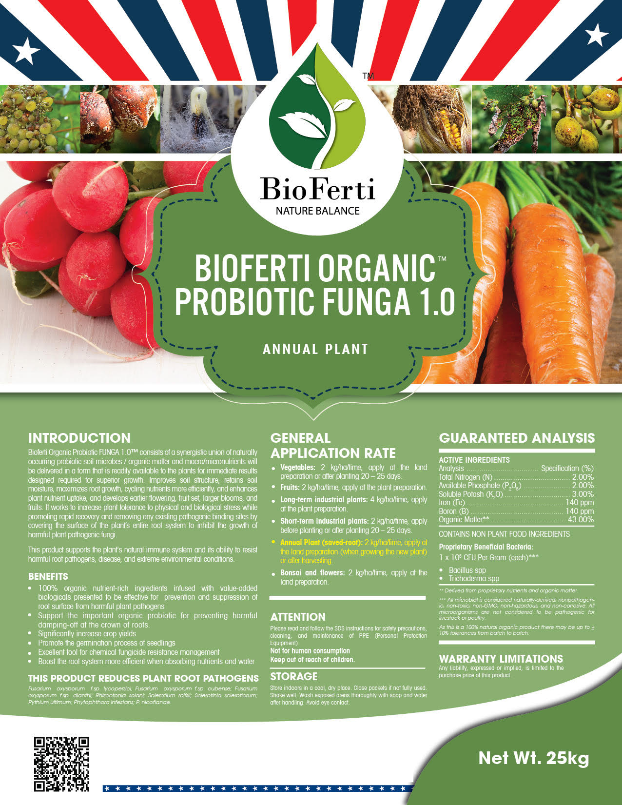 Bioferti Organic Probiotic Funga 1.0